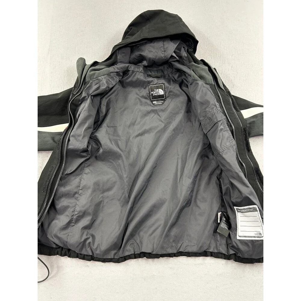 The North Face Kids Boys Black HyVent Hooded Full Zip Jacket